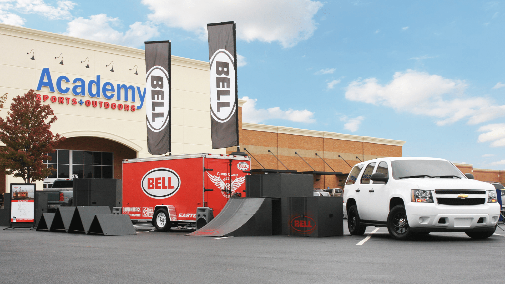One of 27 grand opening events conducted by Dialed Action Sports on behalf of Bell Helmets and Academy Sports + Outdoors