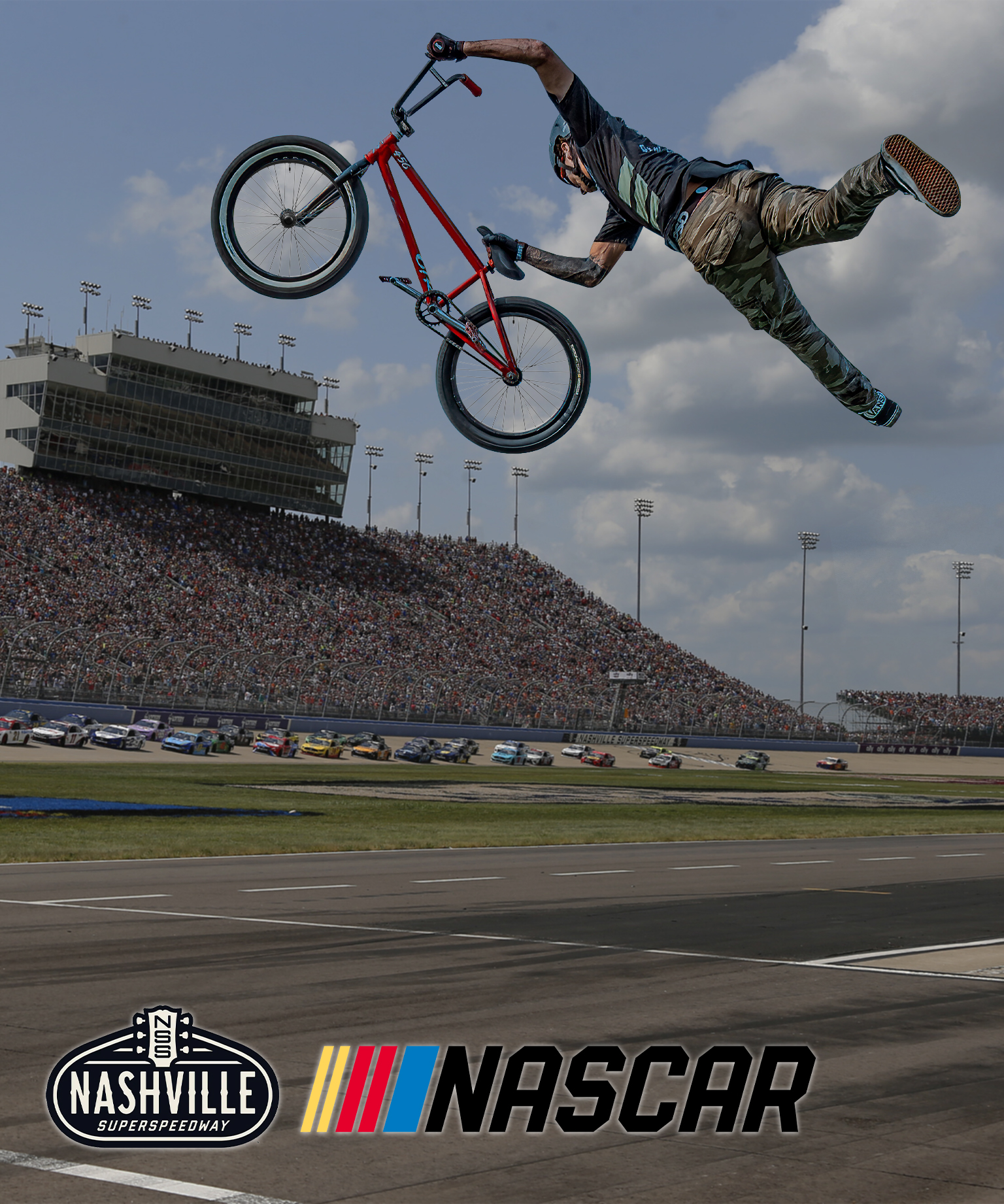NASCAR Fan Zone Entertainment - Dialed Action Sports Thrills Crowds at ...