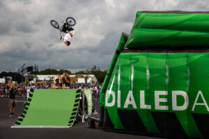 NASCAR Fan Zone BMX Backflip