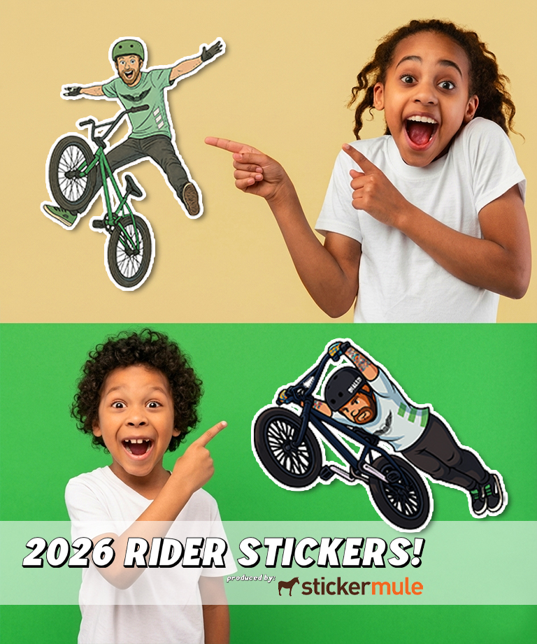 New Rider Sticker Series for 2026